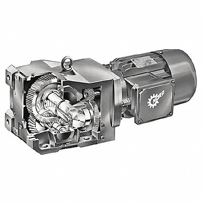 AC Gearmotor 23 rpm TEFC 75.91 RA 5 HP MPN:SK9032.1-112MP/4-75.91-A