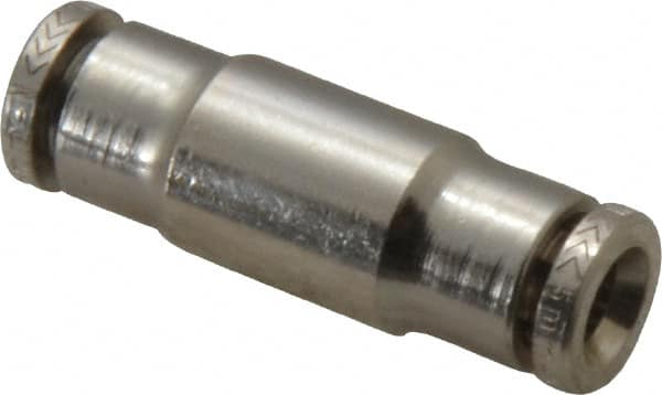 Push-To-Connect Tube to Tube Tube Fitting: Connector, Straight MPN:100200500