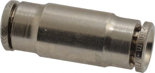 Push-To-Connect Tube to Tube Tube Fitting: Connector, Straight MPN:100200800