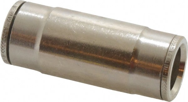 Push-To-Connect Tube to Tube Tube Fitting: Connector, Straight MPN:100201400