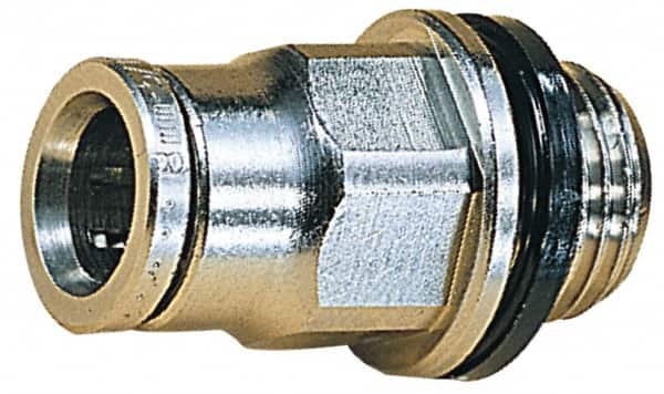 Push-To-Connect Tube to Metric Thread Tube Fitting: Adapter, Straight, M5 x 0.8 Thread MPN:102250505