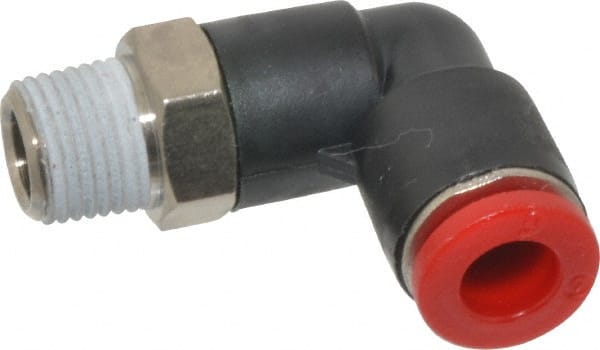 Push-To-Connect Tube to Male & Tube to Male BSPT Tube Fitting: 90 ° MPN:C01470618