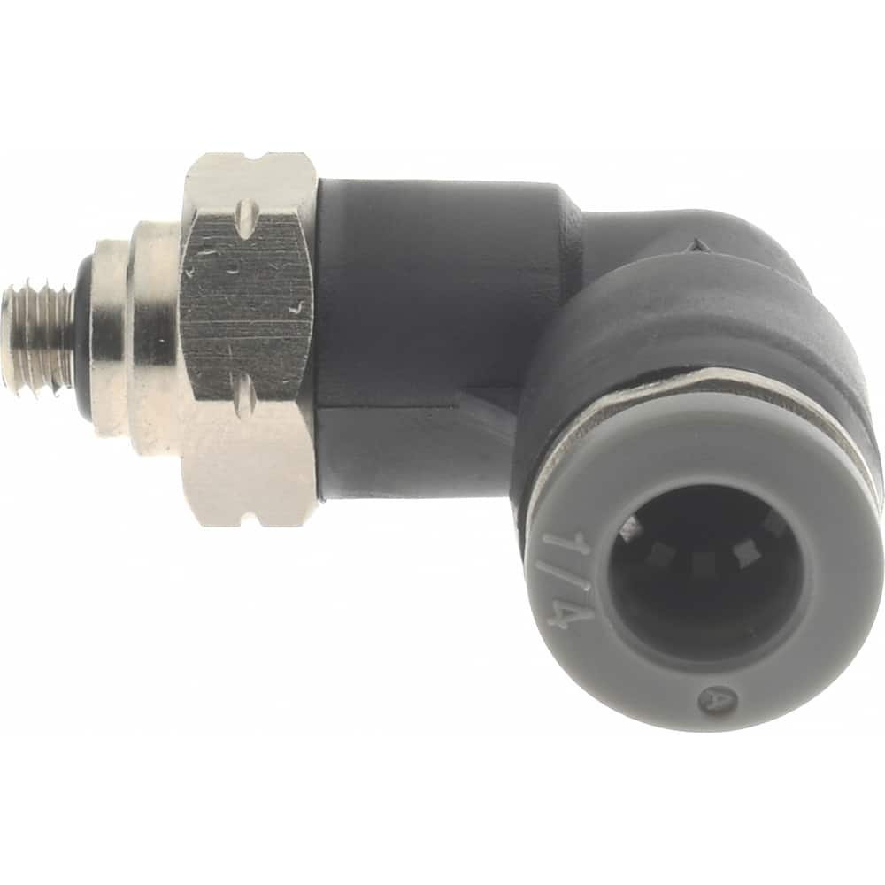 Push-To-Connect Tube to Male & Tube to Male UNF Tube Fitting: 90 ° MPN:C24470410