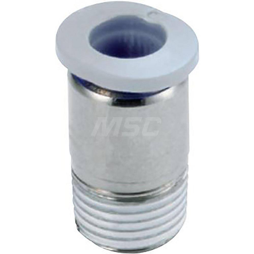 Push-To-Connect Tube to Metric Thread Tube Fitting: Adapter, 5 mm Thread, 1/8