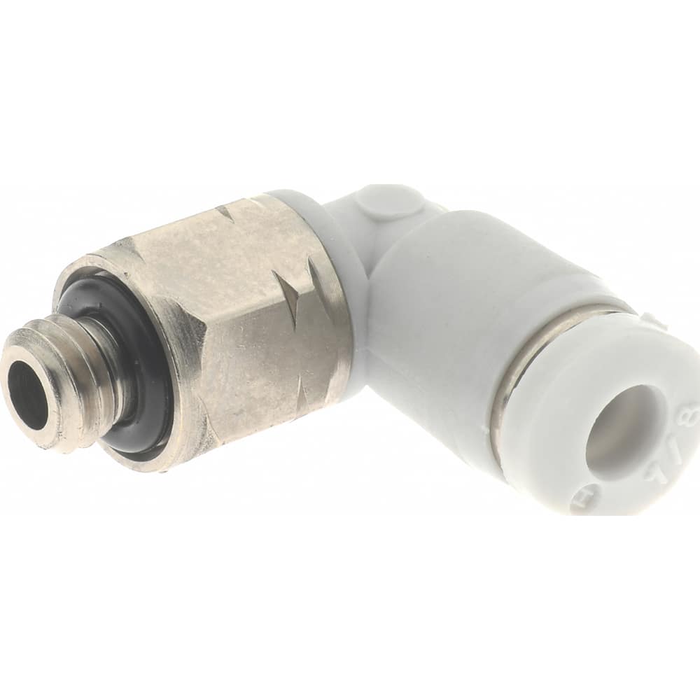 Push-To-Connect Tube to Male & Tube to Male UNF Tube Fitting: 90 ° MPN:M24470110