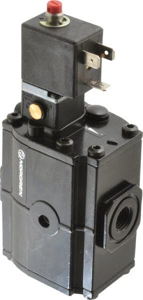 Smooth Start Air Valve: Solenoid Actuator, NPT Thread MPN:P72F-2AC-PAA