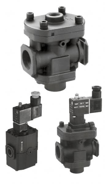 Smooth Start Air Valve: Air Pilot Actuator, NPT Thread MPN:P72F-3AA-NNN