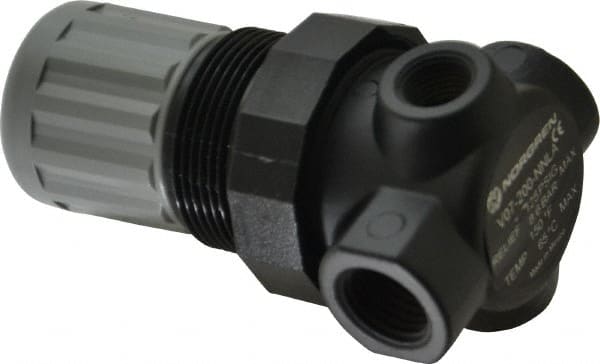 Relief Air Valve: Knob Adjustment Actuator, 1 Position, 1/4