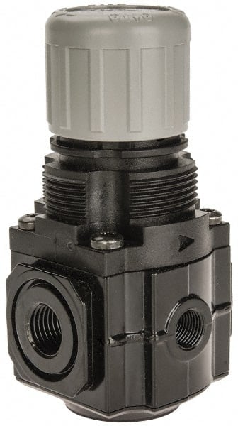 Relief Air Valve: Knob Adjustment Actuator, 1 Position, 1/4