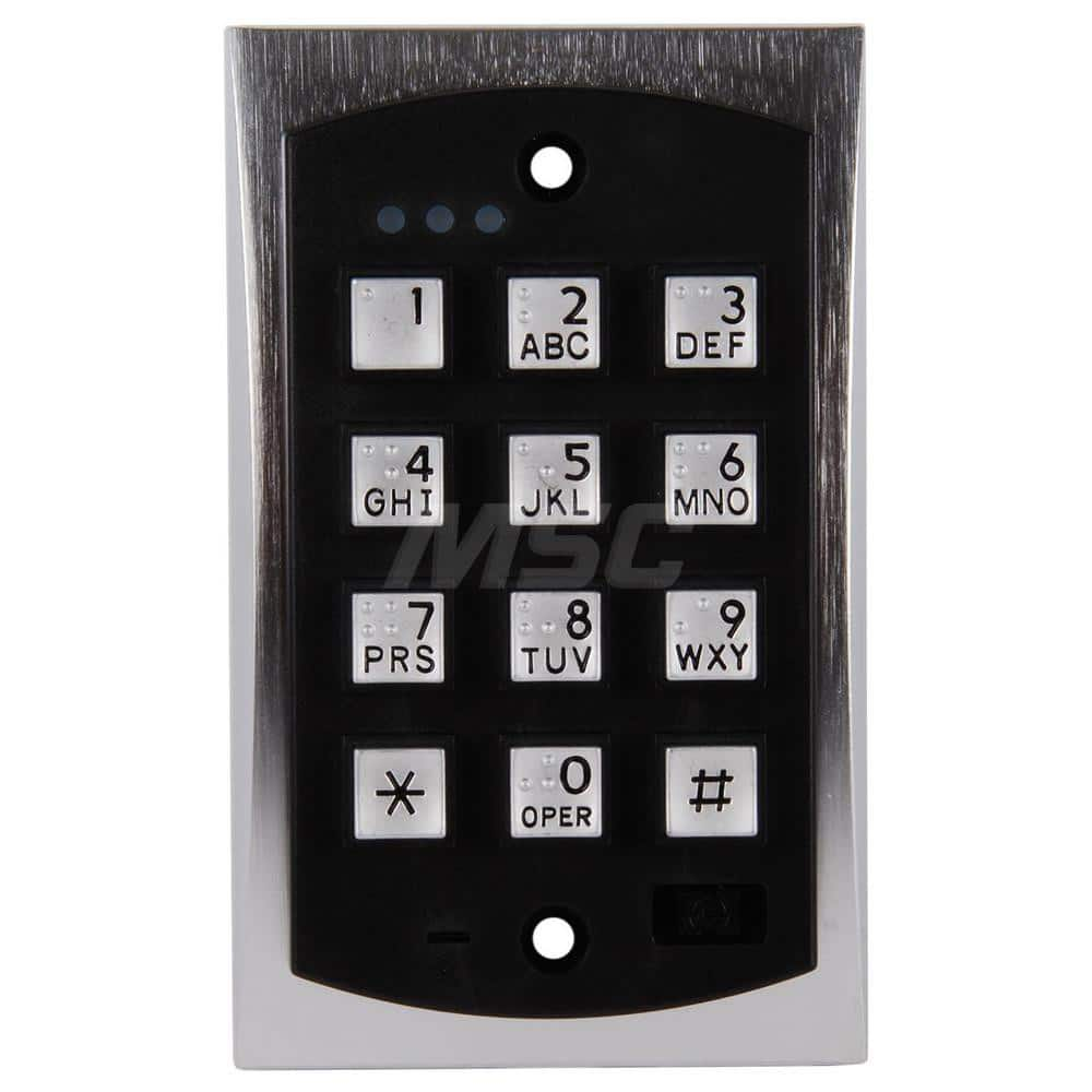 Electromagnet Lock Accessories, Accessory Type: Access Control Keypad , For Use With: Indoor or Outdoor Applications  MPN:2000EM