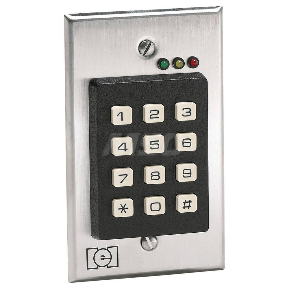 Electromagnet Lock Accessories, Accessory Type: Flush-Mount Keypad , For Use With: Indoor or Outdoor Applications  MPN:212I