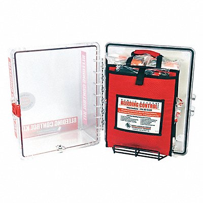 Bleeding Control Station Kit Clear/Red MPN:80-0472