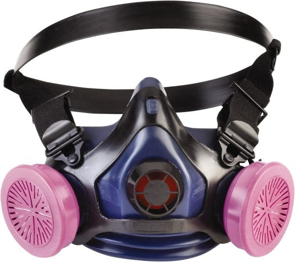 Half Facepiece Respirator: Silicone, Threaded, Medium/Large MPN:RU88001ML