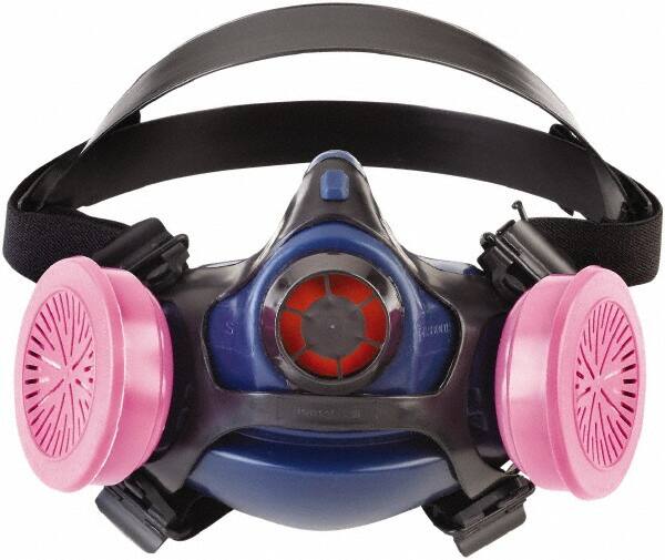 Half Facepiece Respirator: Silicone, Threaded, Small MPN:RU88001S