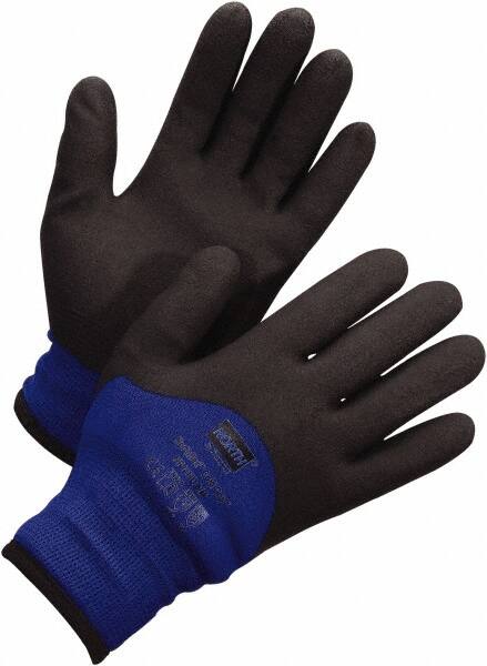 General Purpose Work Gloves: Small, Polyvinylchloride Coated, Nylon MPN:NF11HD/7S