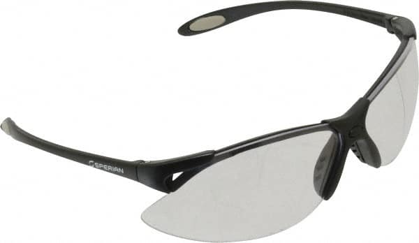 Safety Glass: Anti-Fog & Scratch-Resistant, Polycarbonate, Clear Lenses, Full-Framed, UV Protection MPN:A901