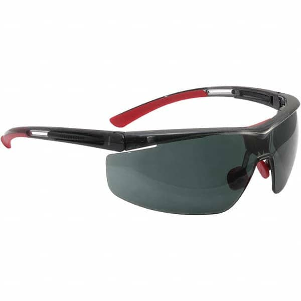 Safety Glass: Anti-Fog, Polycarbonate, Gray Lenses, Full-Framed, UV Protection MPN:T5900WTKSHS