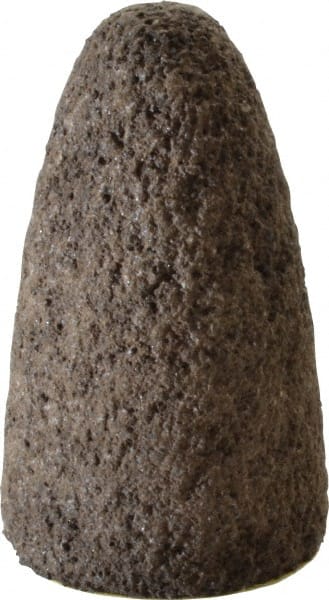 Abrasive Cone: Type 16, Very Coarse, 3/8-24 Arbor Hole MPN:61463614503