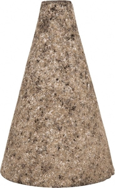 Abrasive Square Tip Cone: Type 17, Very Coarse, 5/8-11 Arbor Hole MPN:61463615722