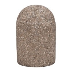 Abrasive Round Tip Plug: 18R Type, Very Coarse, 5/8-11 Arbor Hole MPN:66253344389