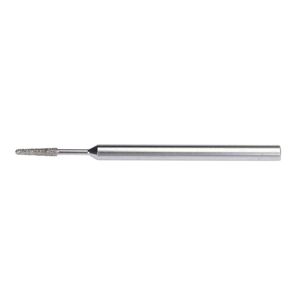 1/8 x 2 In. Diamond Electroplated Round End Taper Tool 100/120 Grit 40 MPN:66260395506