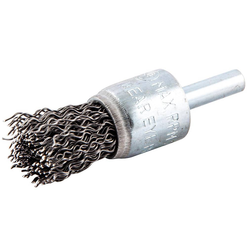 3/4 x 0.020 x 1/4 x 7/8 In. Gemini CS Crimped Wire End Brush MPN:66252839112