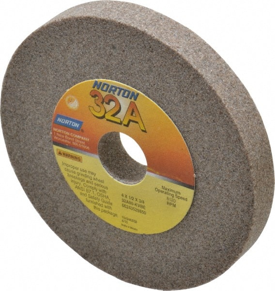 80 Grit Aluminum Oxide Type 1 Internal Grinding Wheel MPN:66243529850