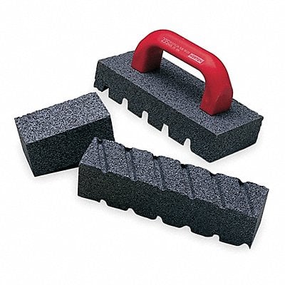 Fluted Rubbing Brick w/Handle 8x3-1/2 MPN:61463687795