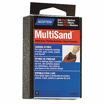 Sanding Sponge 2 3/4 in W 4 in L MPN:07660749502