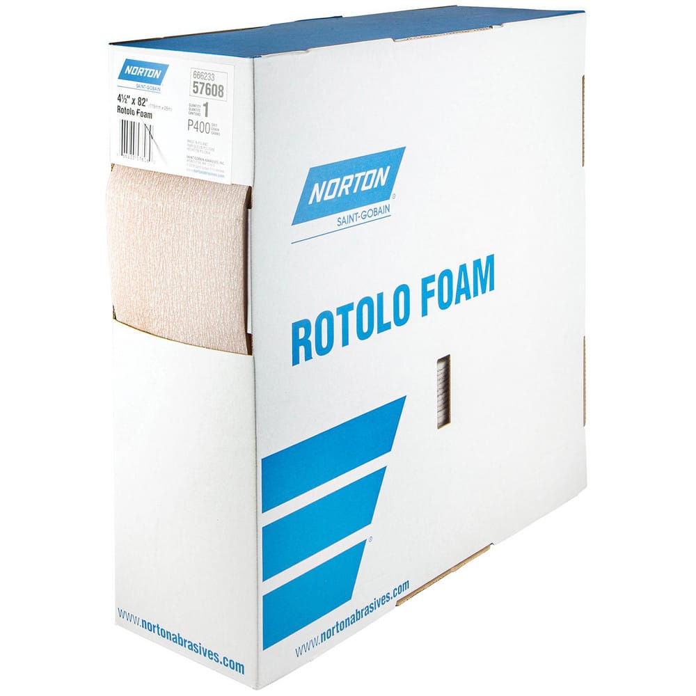 115 x 25000 mm A275OP Rotolo Foam Perforated Roll P120 Grit A275 AO MPN:78072735316