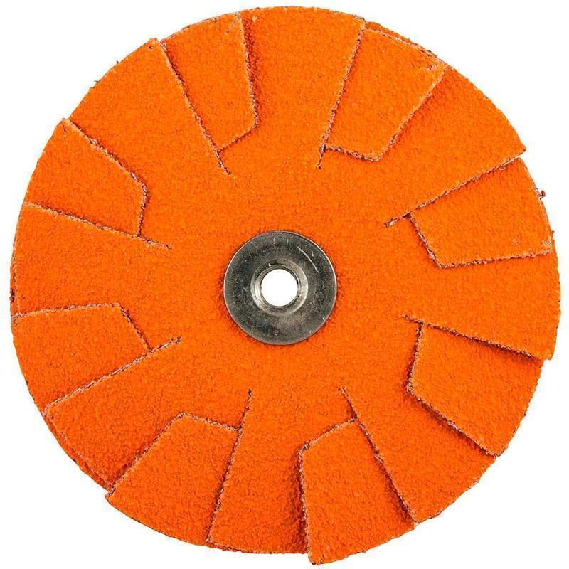 Slotted Overlap Discs, Disc Diameter (Inch): 3 , Abrasive Type: Coated , Overlap Disc Type: Inward , Abrasive Material: Ceramic , Grit: 60  MPN:66261195057