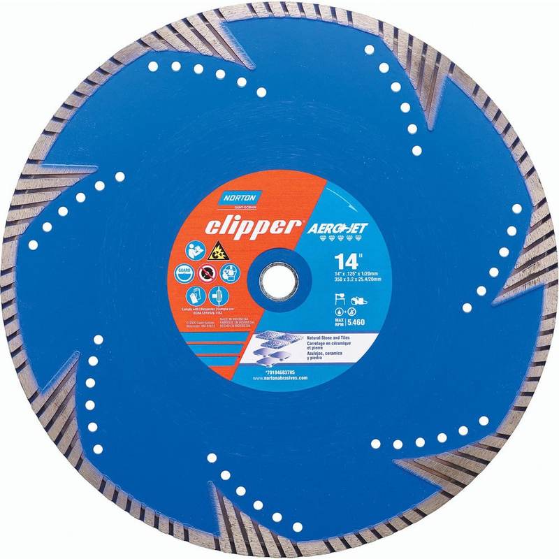 Wet & Dry Cut Saw Blade: 14