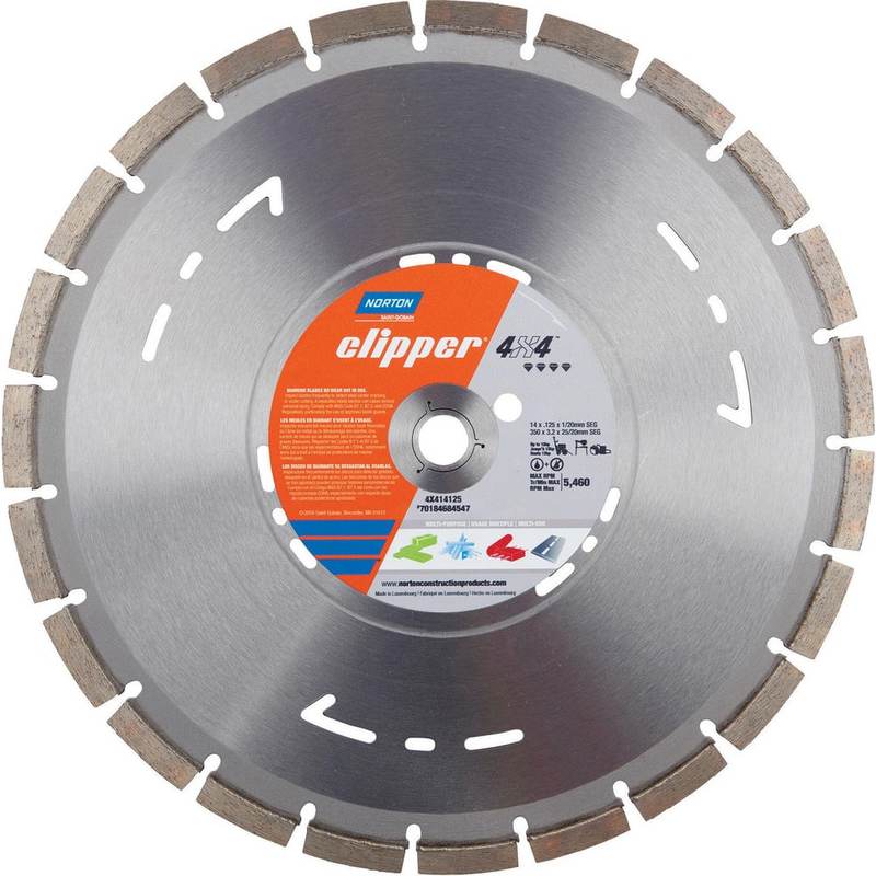 Wet & Dry Cut Saw Blade: 12