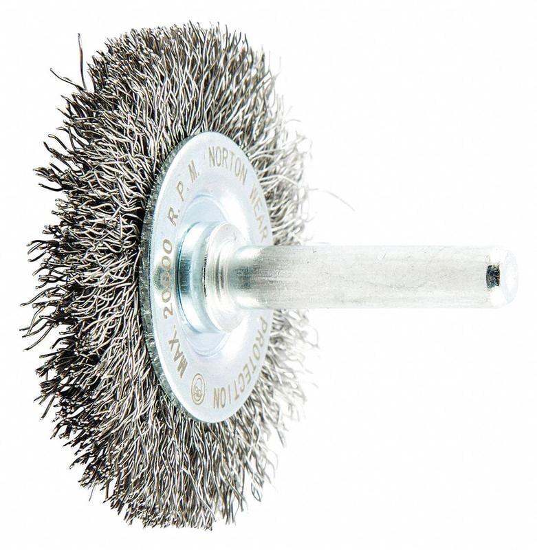 Wire Wheel Brush Crimped Carbon Steel MPN:66252839029