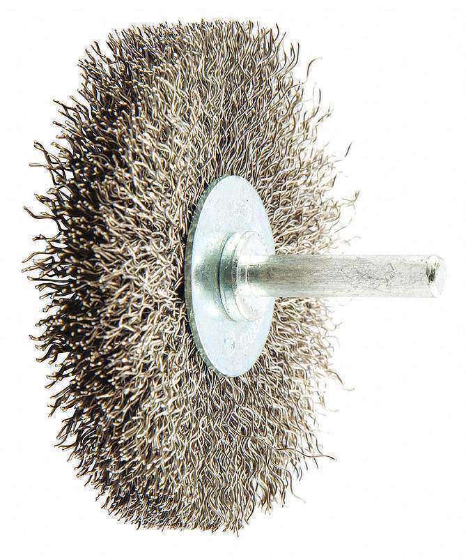 Wire Wheel Brush Crimped Stainless Steel MPN:66252839048