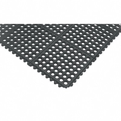 Interlock Drainage Mat Black 3 ft.x5 ft. MPN:550S0035BL