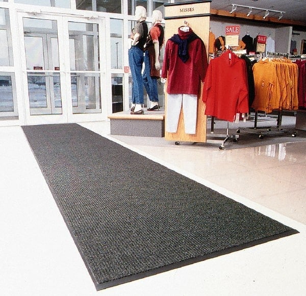 Entrance Mat: 60' Long, 3' Wide, Blended Yarn Surface MPN:117R0036GY