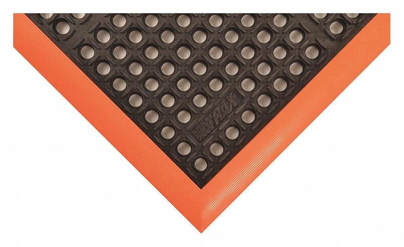 Drainage Mat Black wOrngBrdr 3ft4 x4ft4 MPN:34L284