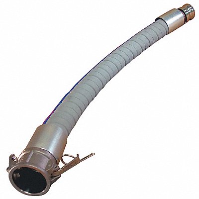 Food Hose 4 ID x 20 ft L Gray MPN:6200WG-64-20