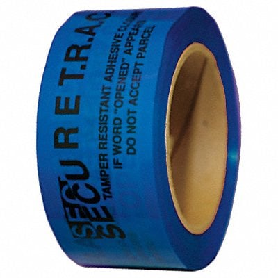 Tamper Evident Tape Blue 2Inx180Ft MPN:PST2B-61A-180