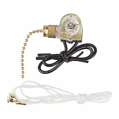 Pull Chain With Cord Brass Actuator MPN:75101CW