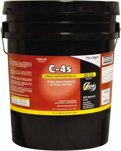 5 Gallon Pail Mineral Oil Refrigeration Oil MPN:4304-05