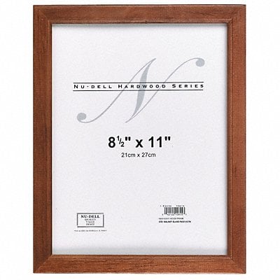 Hardwood Frame 8.5x11 Walnut Finish MPN:15815