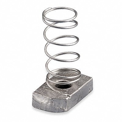 Channel Nut With Spring 1/4-20 In Steel MPN:SPRA0025EG