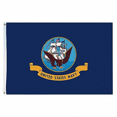 D4227 US Navy Flag 4x6 Ft Nylon MPN:439031