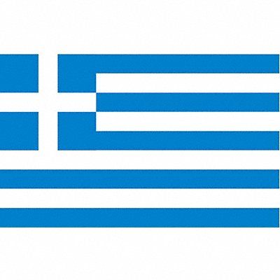 Greece Flag 3x5 Ft Nylon MPN:193125