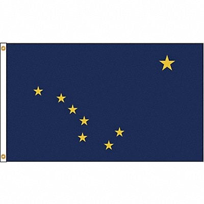 D3771 Alaska Flag 4x6 Ft Nylon MPN:140170