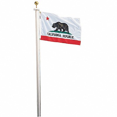 D3772 California Flag 5x8 Ft Nylon MPN:140480