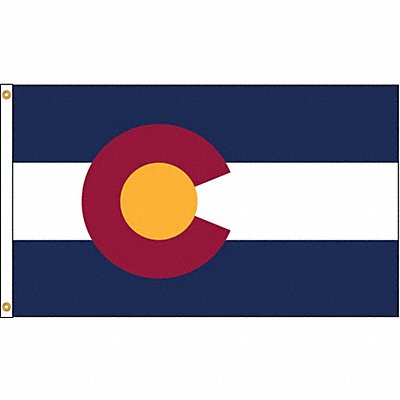 D3771 Colorado Flag 4x6 Ft Nylon MPN:140670