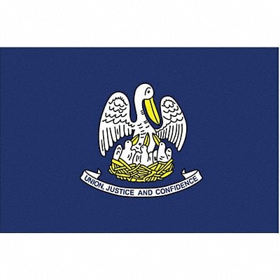 D3761 Louisiana State Flag 3x5 Ft MPN:142160